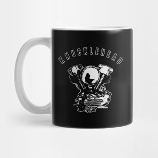 Knucklehead Motorcycle Engine Mug